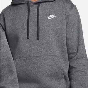 Charcoal Nike hoodie